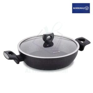 مقلاة كوركماز غطا قزاز 28سم