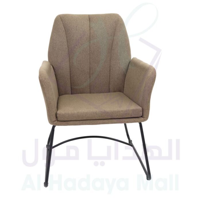 كرسي مفرد انيق ومريح - 62x46x90 سم - بني داكن df780df462fcf72e978890821ed8f551