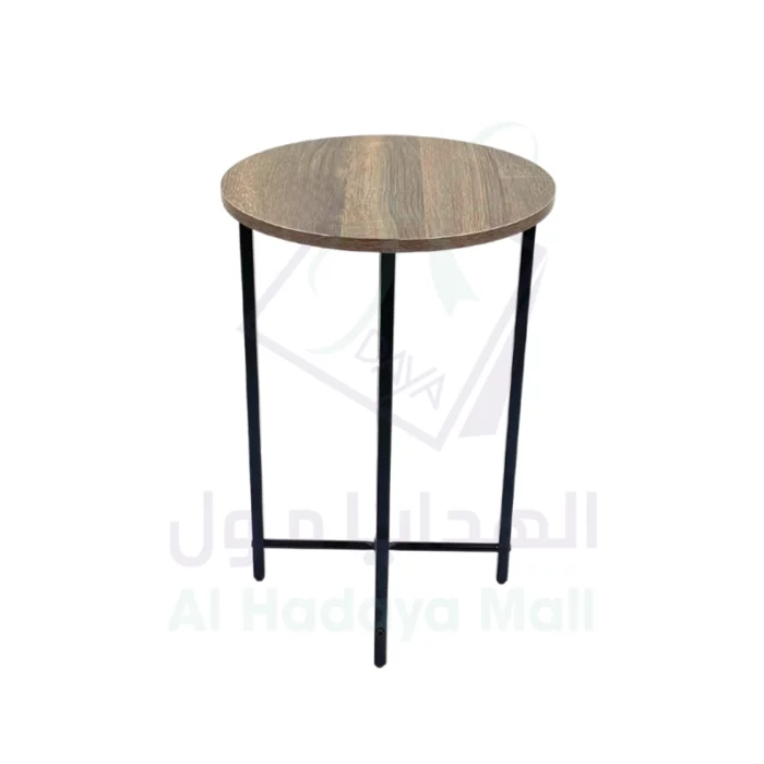طاولة خدمة دائرية الشكل - بني - 50x50x55 سم - 1960B 75caeb3642d5daf75d4eeb90c70e51df