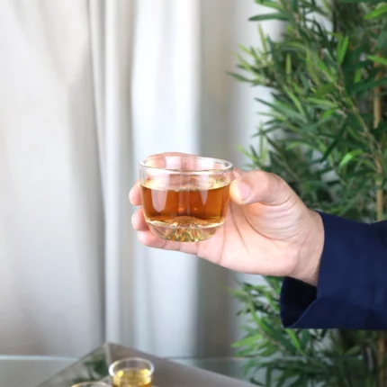 Stylish And Modern Glass Cup Set - Clear - 6 Pieces