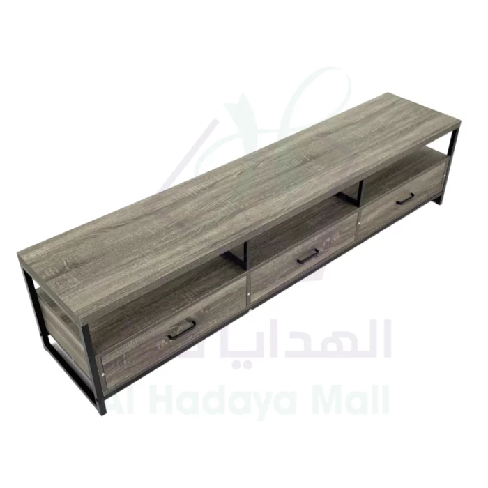 طاولة بلازما 3 أدراج - رمادي - 180x40x40 سم - 2002R c76dd5562f1e52a4d4d5d2fb2f4954af