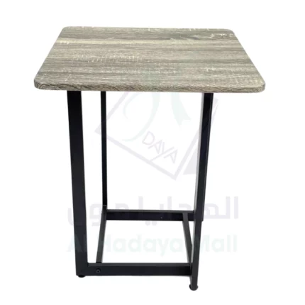 طاولة خدمة فردية - رمادي - 45x45x55 سم - 2007R