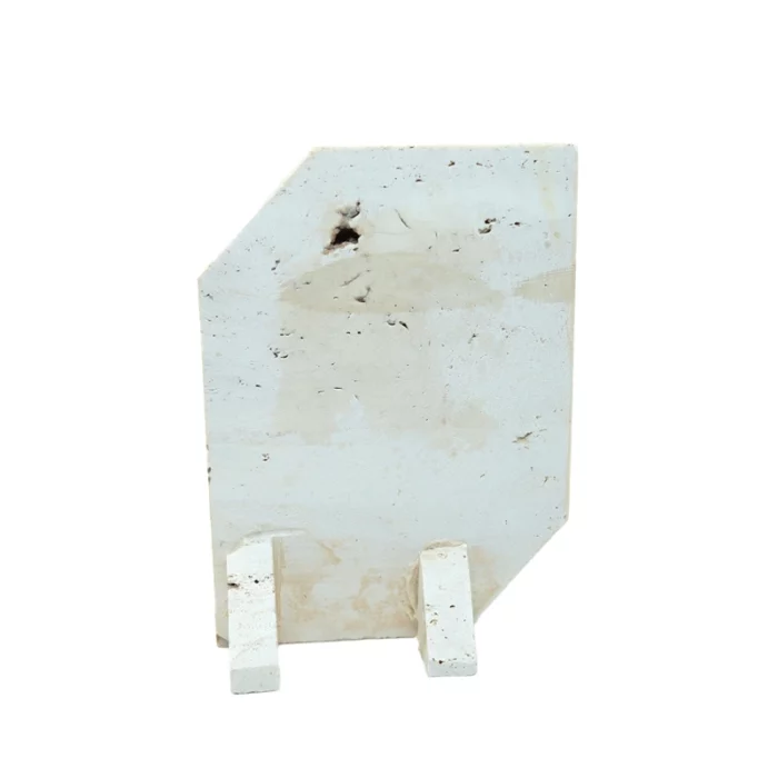 أستاند ترافينتينو أنيق بعبارة " يا مرحبا ترحيب ملايين " - 15x20 سم - بيج 85ba12b08f2c9948788b6ef7470d25e7