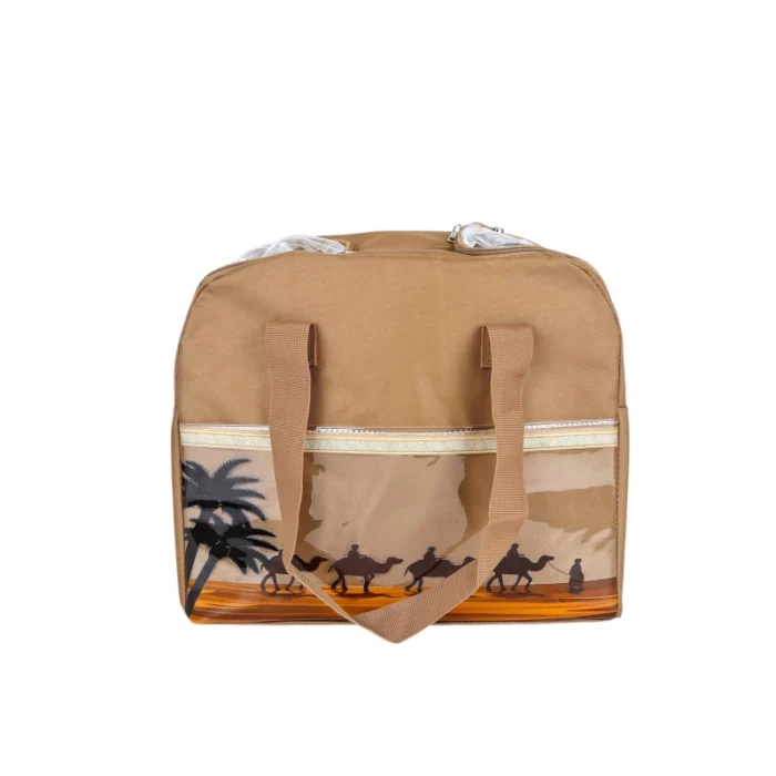 شنطة رحلات كلاسيكية - بني - 33x19x30 سم f82b836cc66059512b2dfe22a719cd38